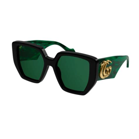 groene gucci bril